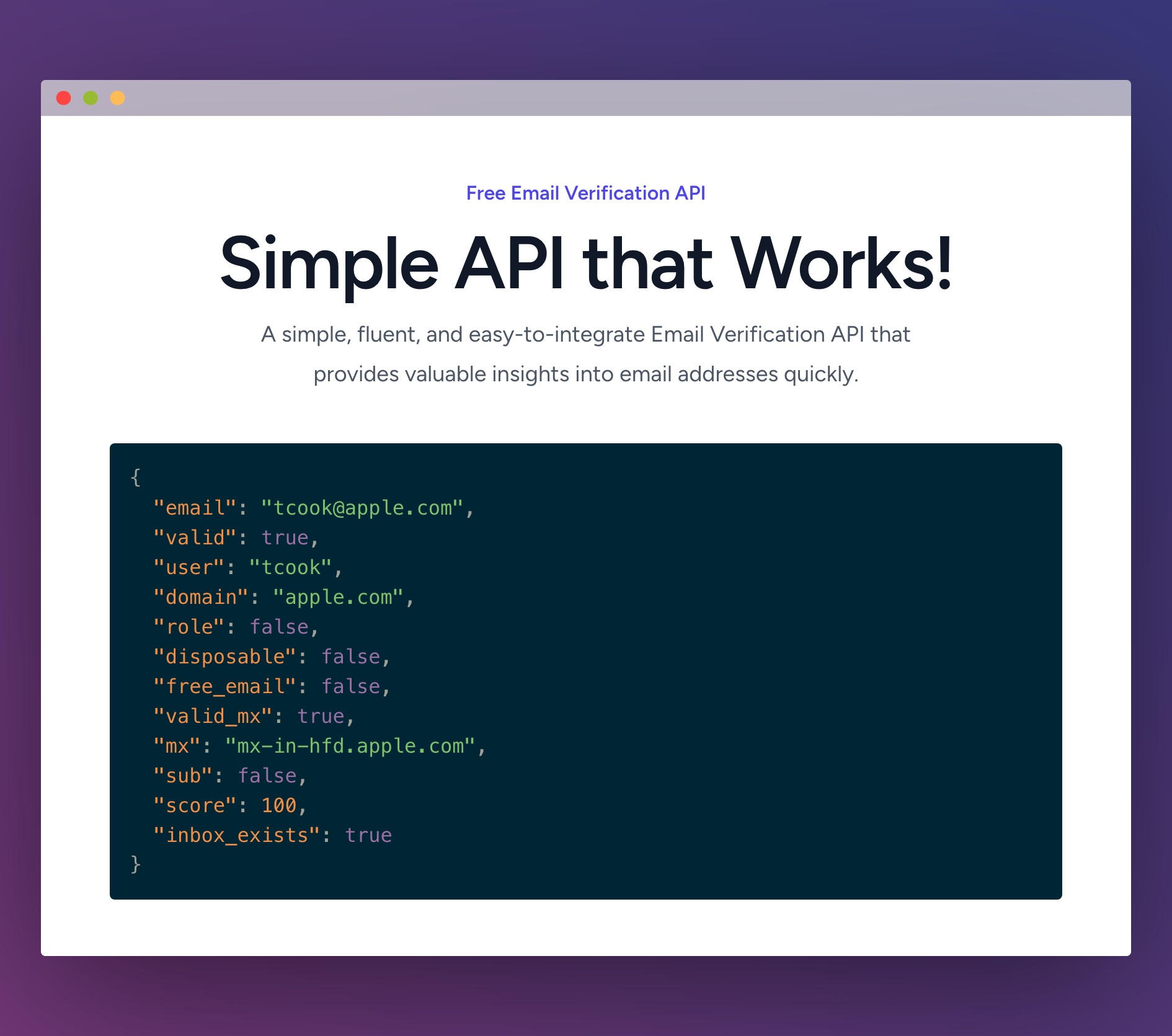 Introducing EasyEmailApi.com